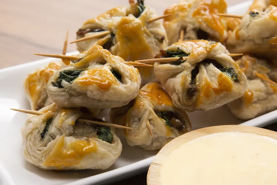 Ispanaklı Milföy Bohçaları tarifi