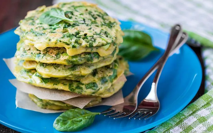 Ispanaklı Pancake tarifi