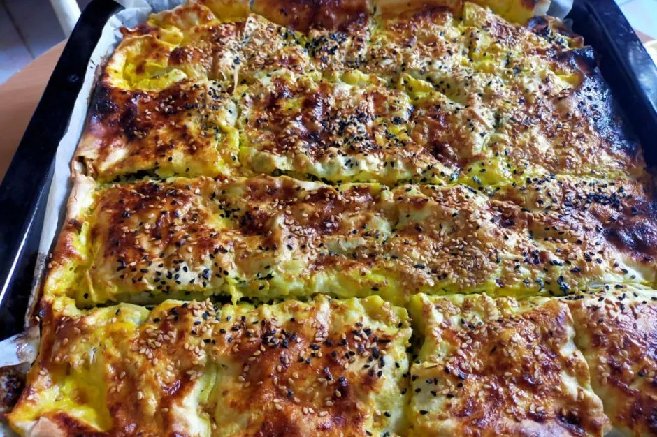 Ispanaklı Yalancı Su Böreği tarifi