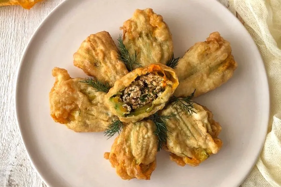 Kabak Çiçeği Kızartması tarifi