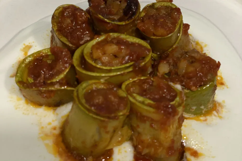 Kabak Sarması tarifi