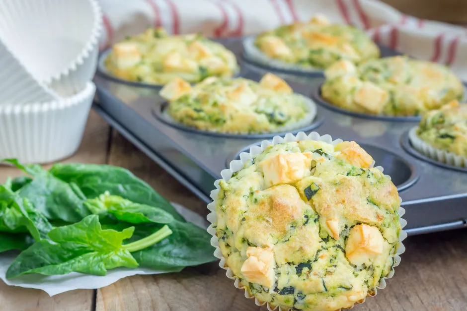 Kabaklı Dereotlu Muffin tarifi