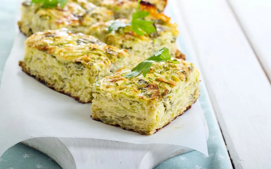 Kabaklı Frittata tarifi