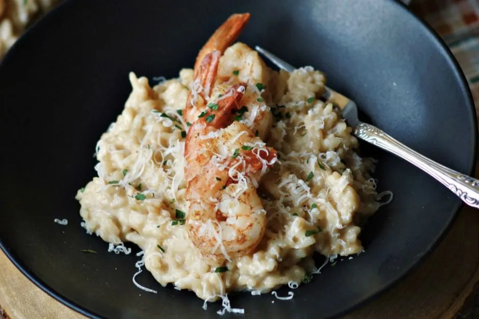 Karidesli Klasik Risotto tarifi