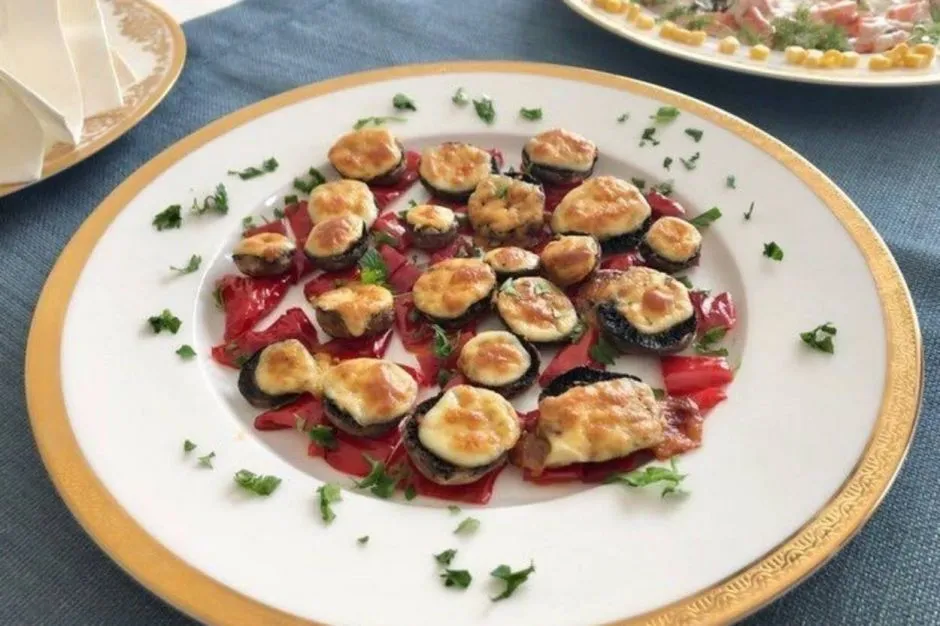 Kaşarlı Fırın Mantar tarifi
