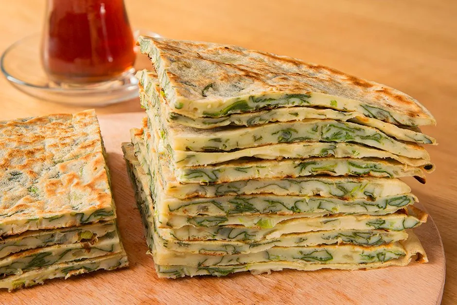 Ispanaklı Kaygana tarifi