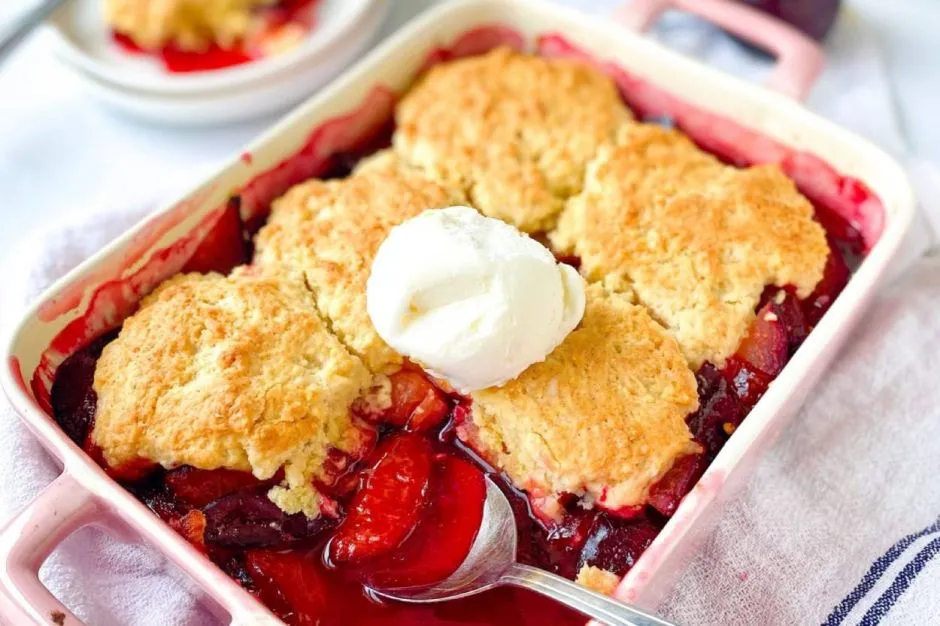 Kırmızı Erikli Cobbler tarifi