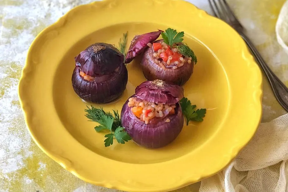 Kırmızı Soğan Dolması tarifi