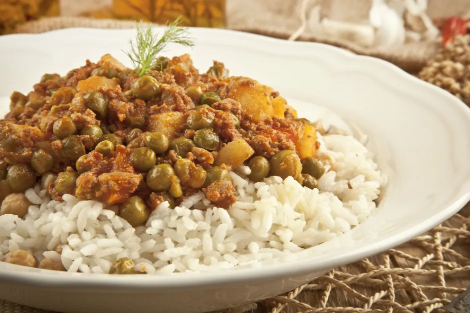 Kıymalı Bezelye tarifi