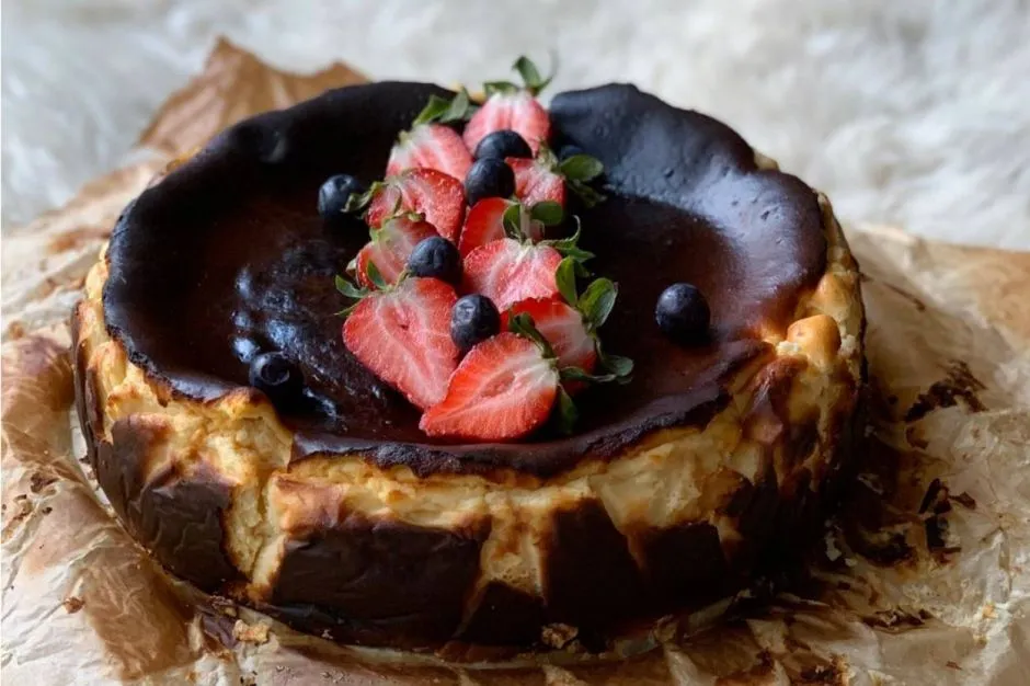 Klasik San Sebastian Cheesecake tarifi