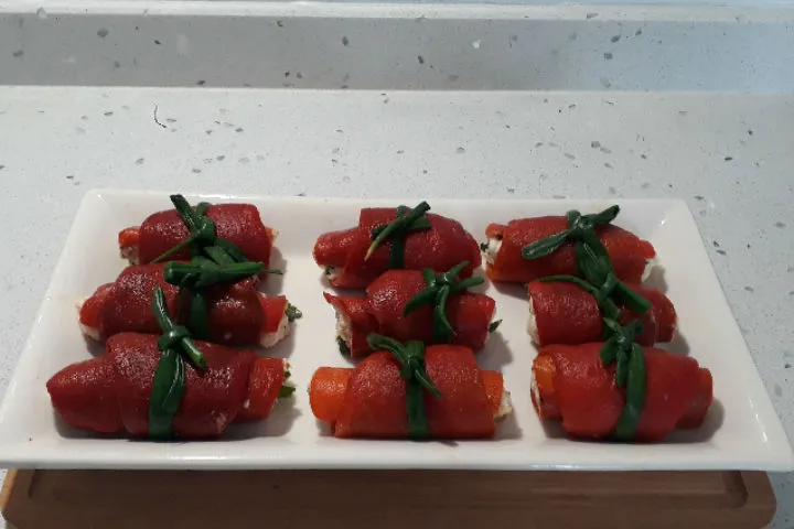 Közlenmiş Biber Sarması tarifi