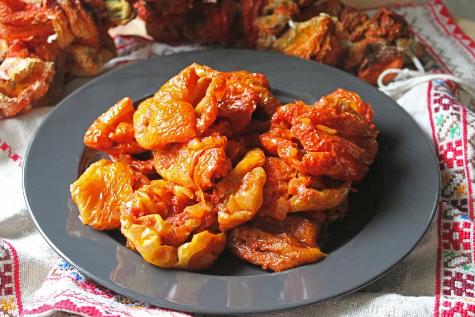 Kuru Biber Kavurması tarifi