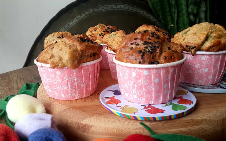 Kurutulmuş Domatesli Muffin tarifi