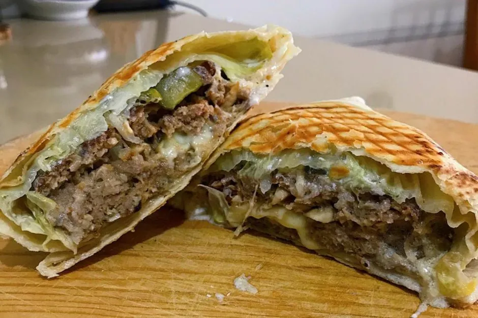 Lavaş Burger tarifi