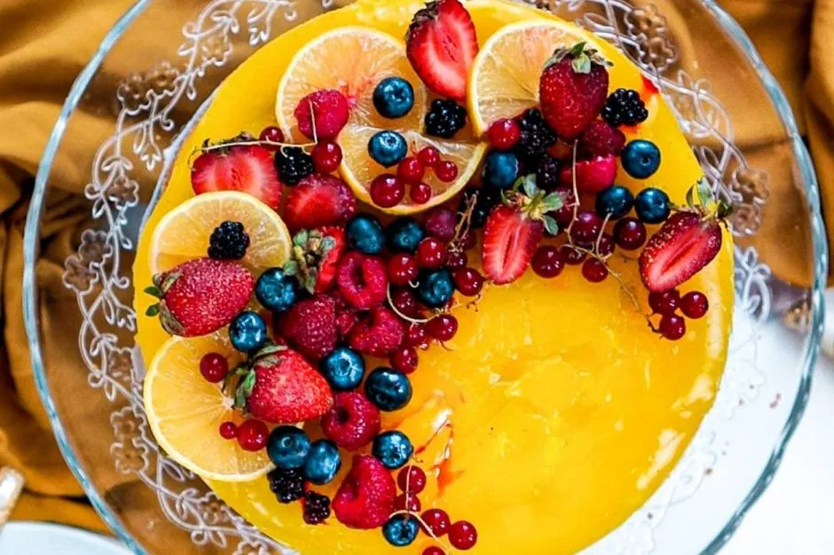 Limonlu Bademli Cheesecake tarifi