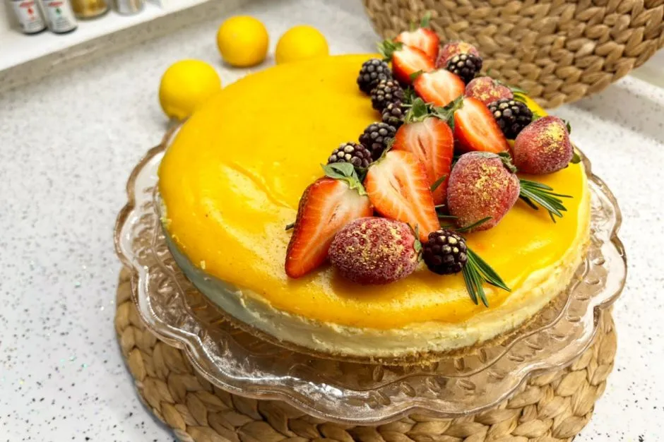 Limonlu Ev Yapımı Cheesecake tarifi