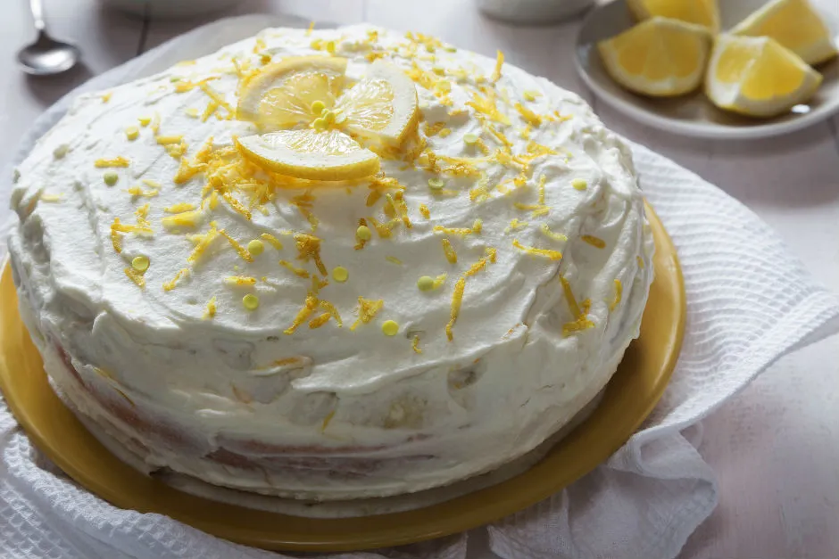 Limonlu Pasta tarifi