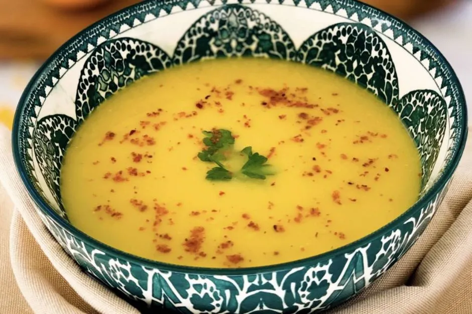 Lokanta Usulü Zerdeçallı Mercimek Çorbası tarifi