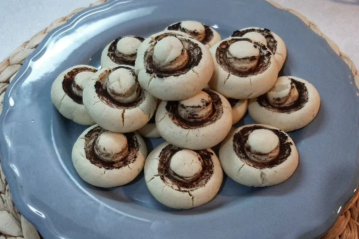 Pratik Mantar Kurabiye tarifi