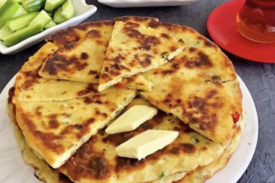 Mayasız Patatesli Bazlama tarifi