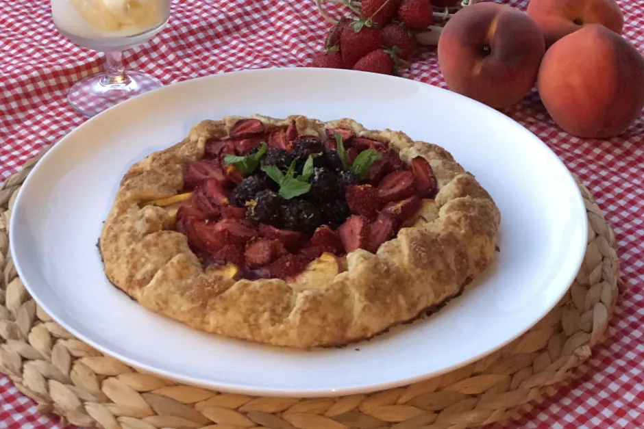 Meyveli Galette tarifi