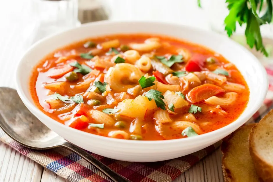 Minestrone Çorbası tarifi