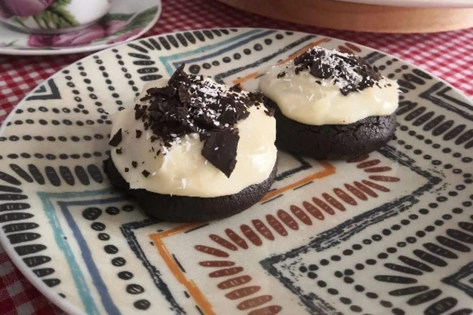 Muhallebili Brownie Kurabiye tarifi