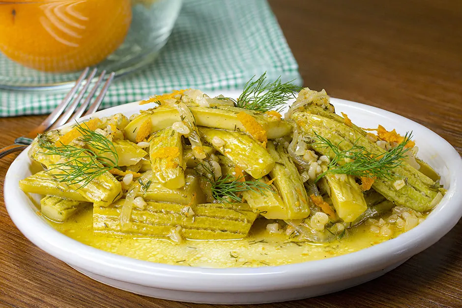Limonlu ve Portakallı Kabak tarifi