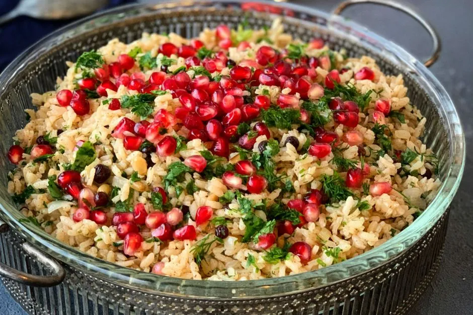 Narlı Otlu İç Pilav tarifi