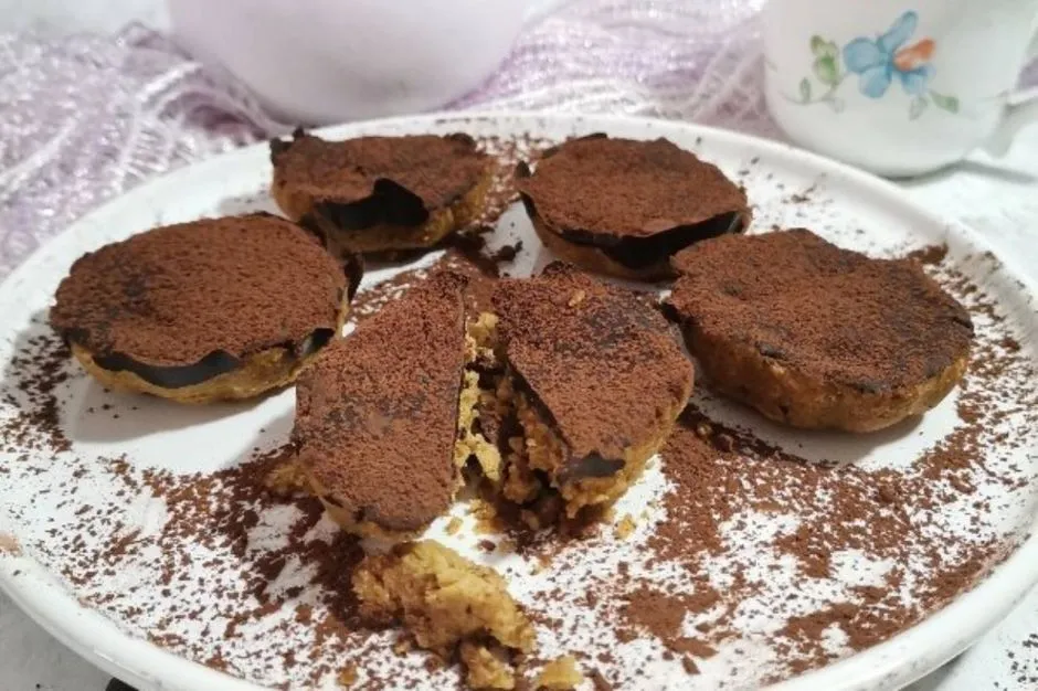 Nohut Tabanlı Çikolatalı Bisküvi tarifi