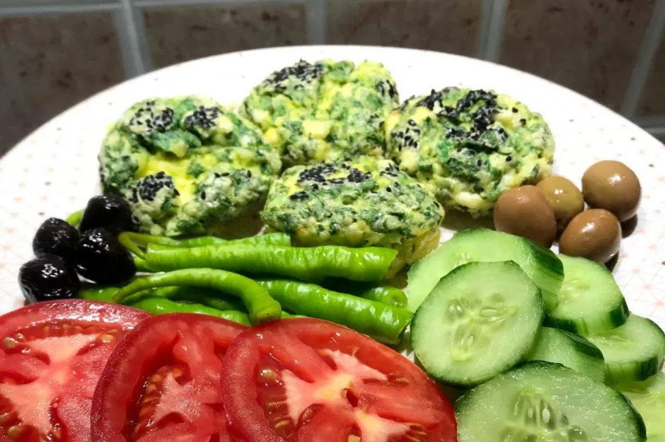 Omlet Tadında Muffin tarifi