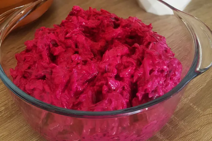 Kırmızı Pancar Salatası tarifi
