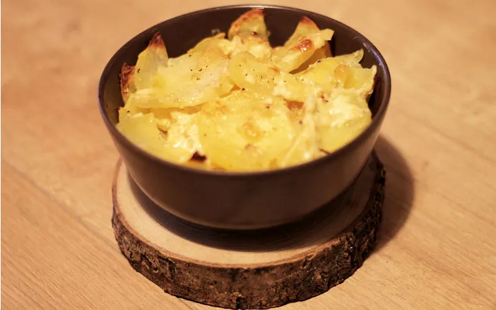 Brie Peynirli Patates Graten tarifi