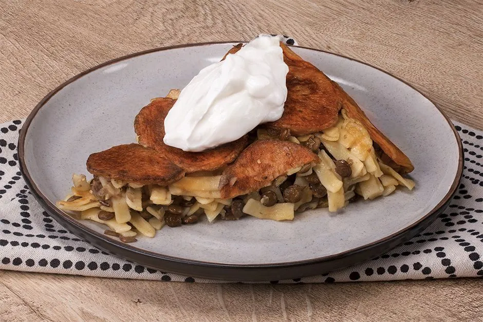 Patatesli Erişte Pilavı tarifi