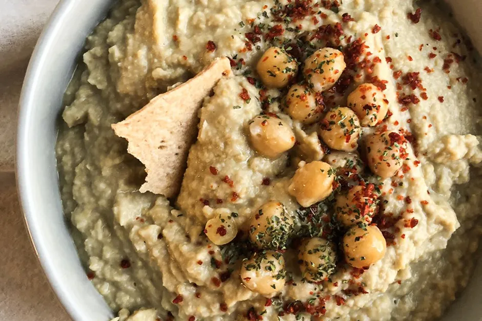 Patlıcanlı Humus tarifi