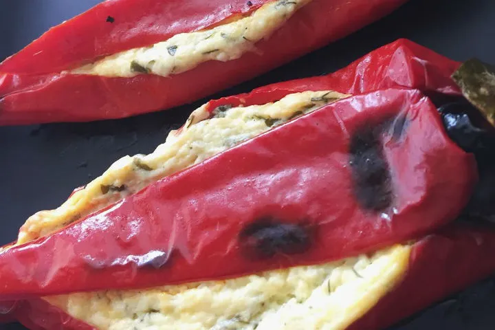 Peynirli Kapya Biber tarifi
