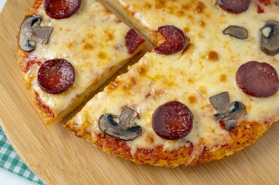 Pilavdan Pizza tarifi
