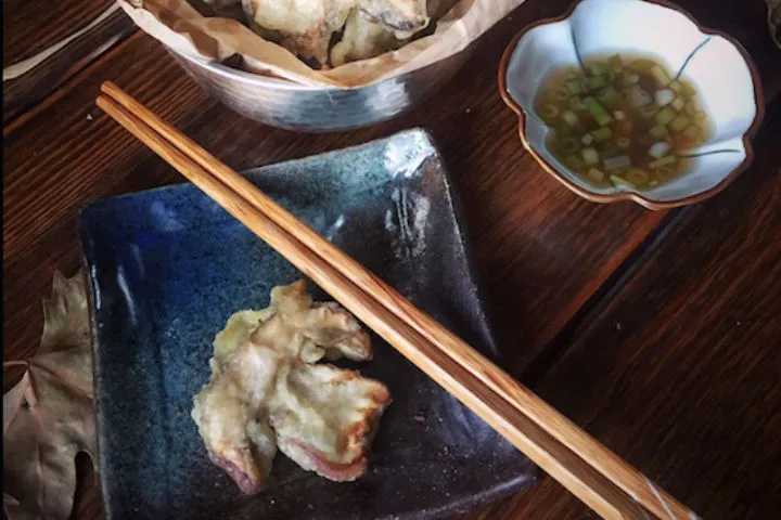 Porçini Tempura tarifi