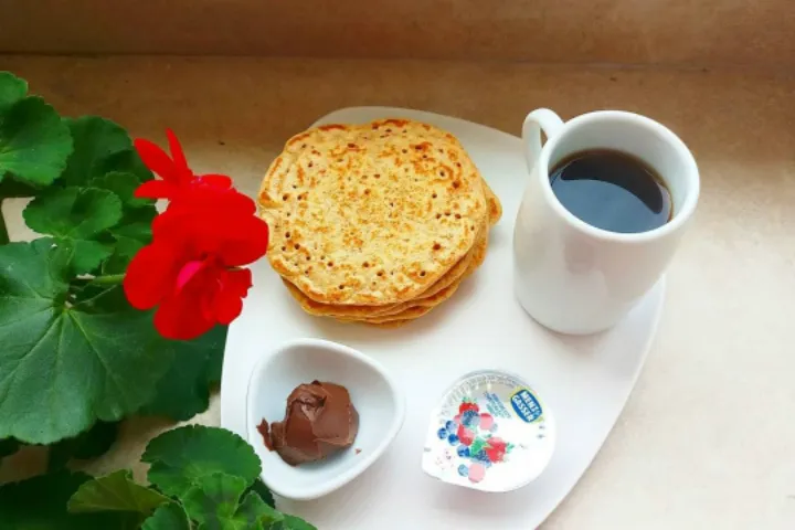 Portakallı Fit Pancake tarifi