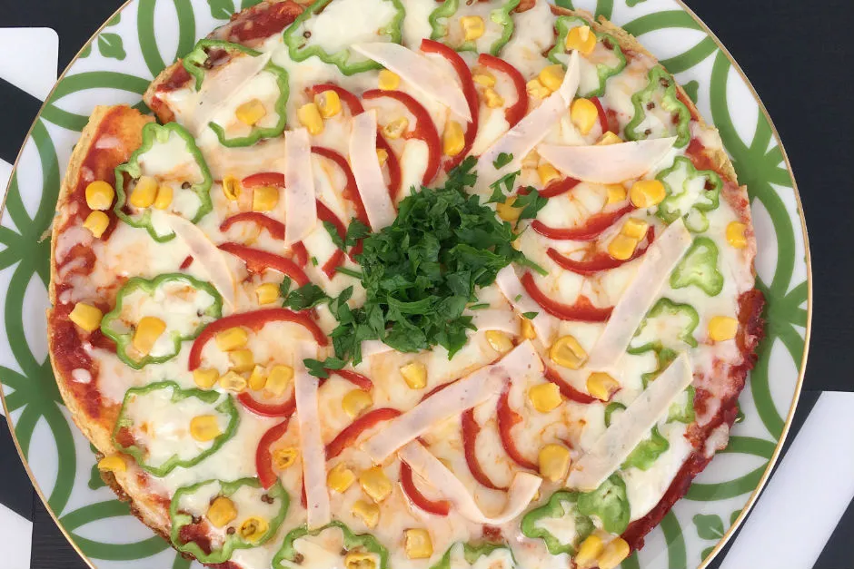 Pratik Diyet Pizza tarifi