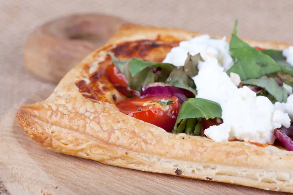 Ricotta Peynirli Tart tarifi