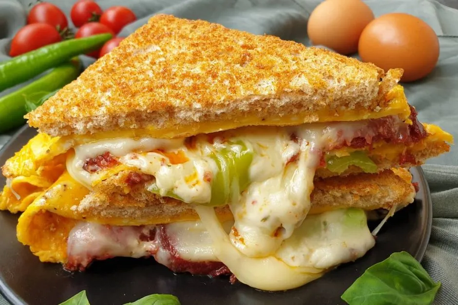 Sandviç Omlet tarifi