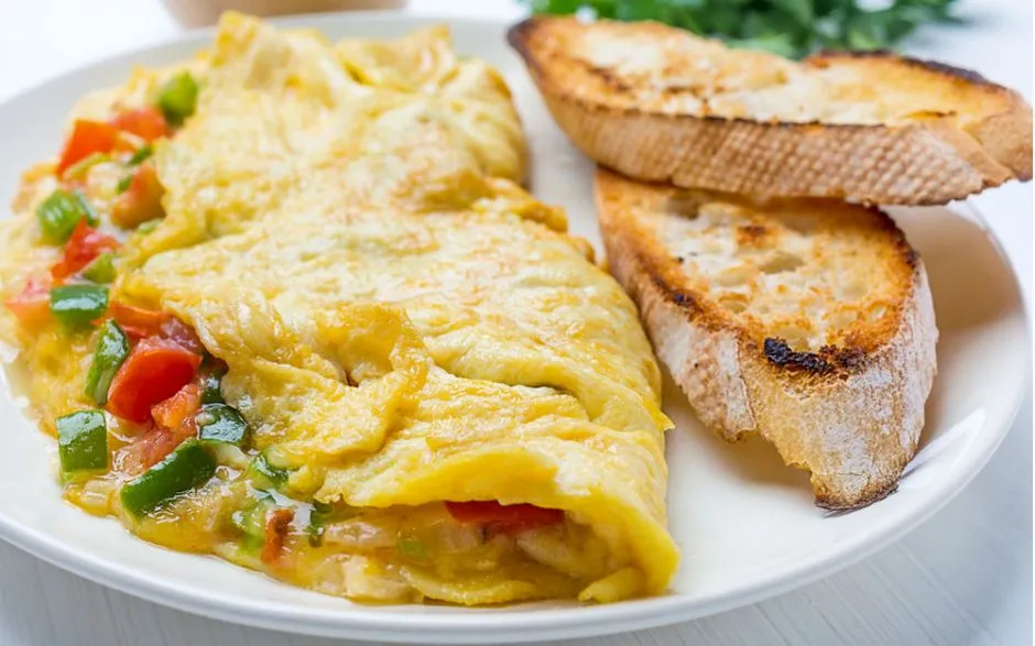 Sebzeli Omlet tarifi
