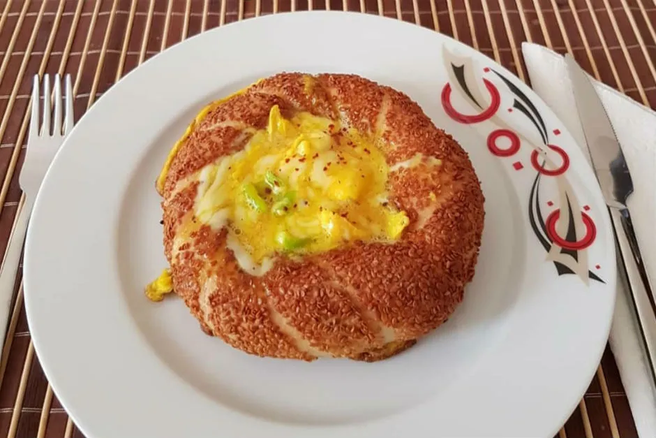 Simit Omlet tarifi