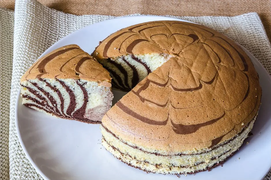 Sodalı Zebra Kek tarifi