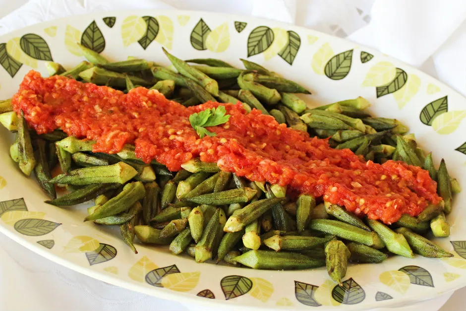 Soslu Bamya Kavurması tarifi