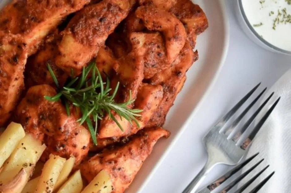 Soslu Tavuk Göğsü tarifi