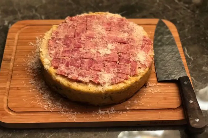 Spaghetti Carbonara Cake tarifi