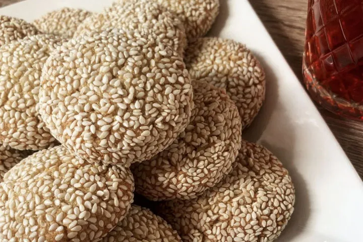 Susamlı ve Tahinli Kurabiye tarifi