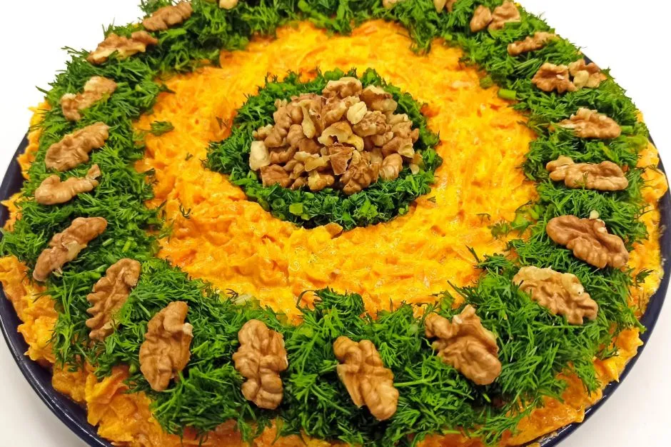 Süslü Havuç Tarator tarifi